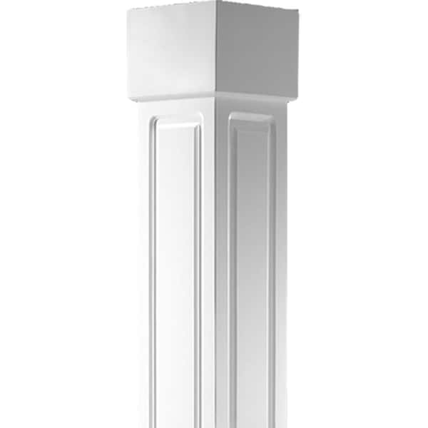 Craftsman Classic Square Non-Tapered, Double Raised Panel Column, Standard Capital & Standard Base